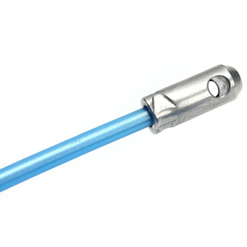 Description Picture 4 of itemElectrician Tape Conduit Ducting Cable Puller Tools Wire Threader Puller With Roller Head Wheel Pushing for Wiring Installation